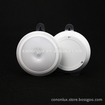 PIR led motion sensor wall light night light with AAA battery for cabinet stair kitchen bedroom wardrobe